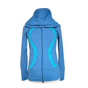 Lululemon In Stride Athletic Jacket Blue Women's Size Small S USED